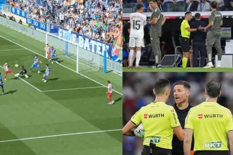 VAR در لالیگا دوباره جنجال‌ساز شد؛ گل تایید شده و محرومیت داور!